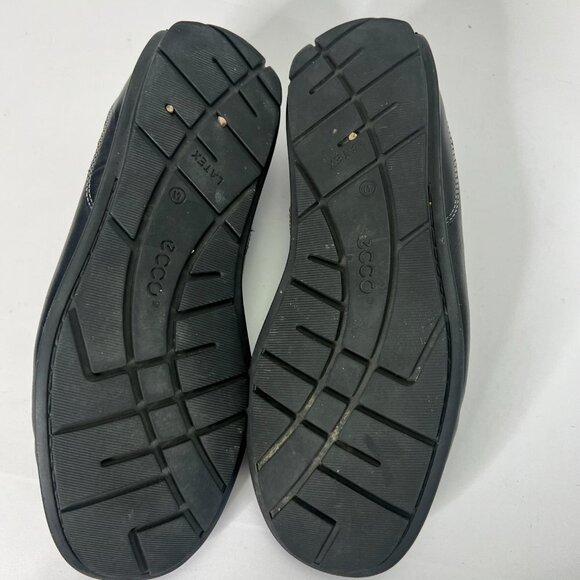 Men’s Ecco Black Leather Loafers Size 41 main image 8